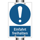 Einfahrt freihalten