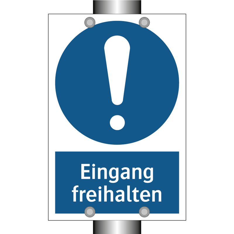 Eingang freihalten