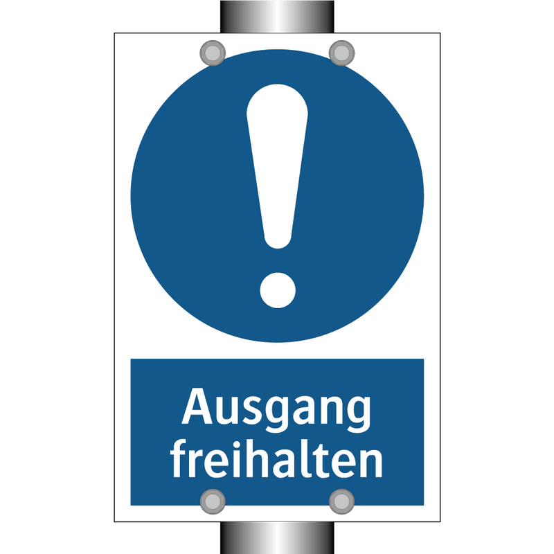 Ausgang freihalten