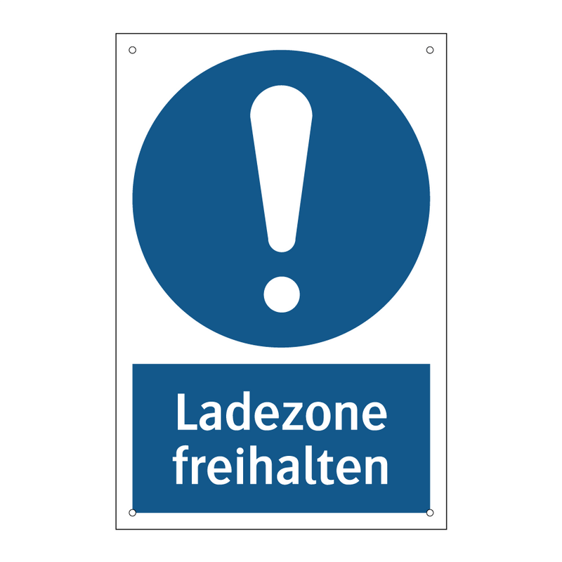 Ladezone freihalten