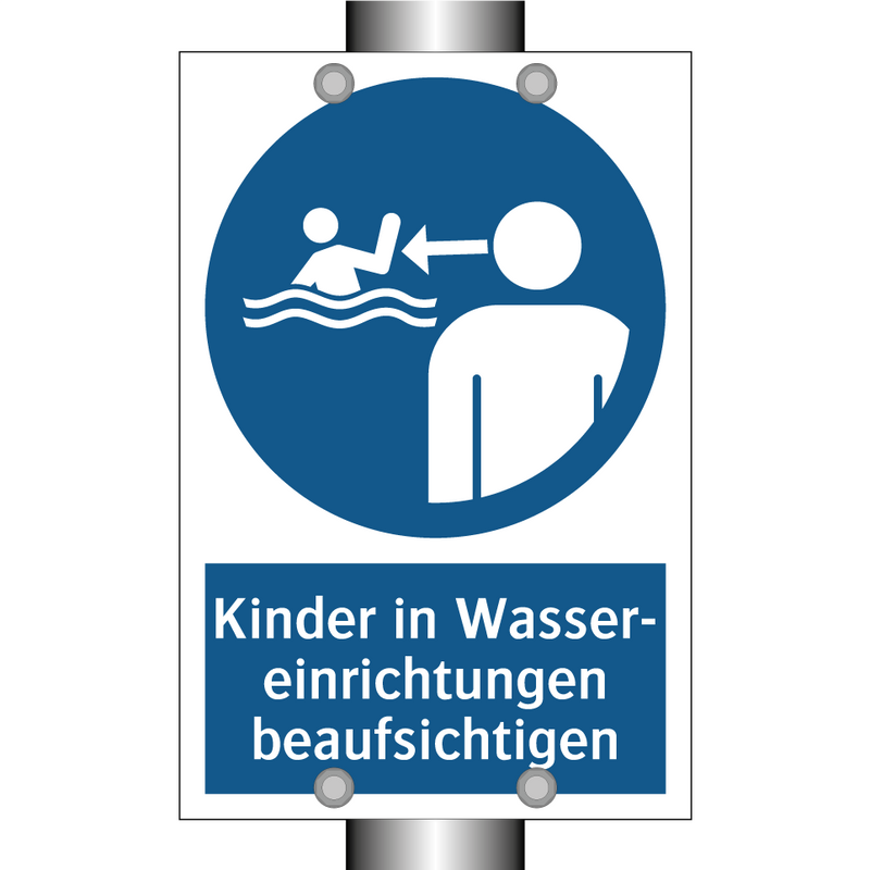 Kinder in Wasser- einrichtungen beaufsichtigen