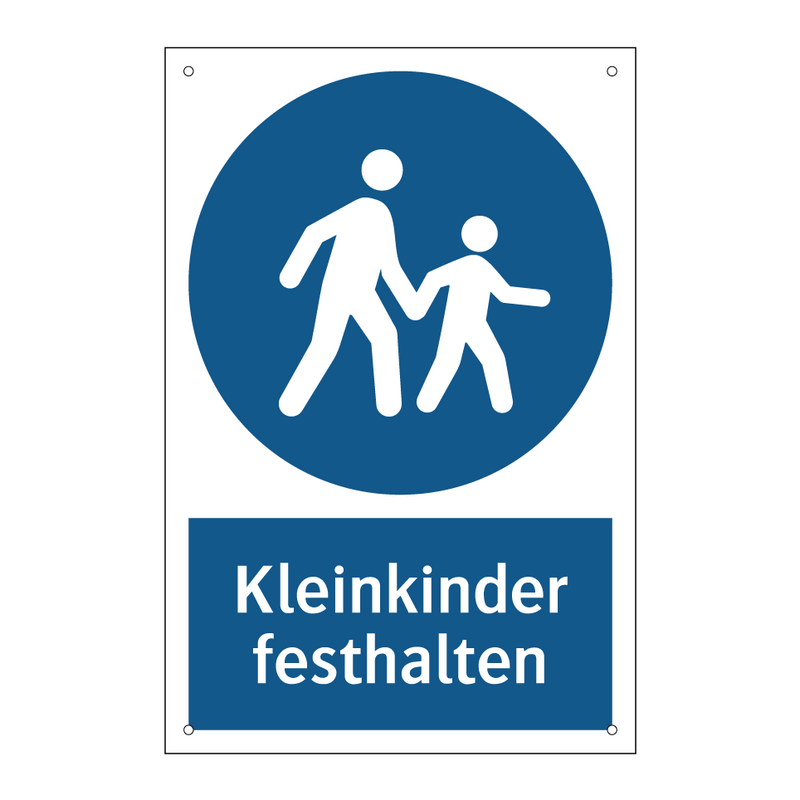 Kleinkinder festhalten