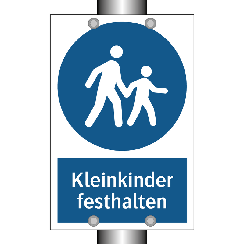 Kleinkinder festhalten