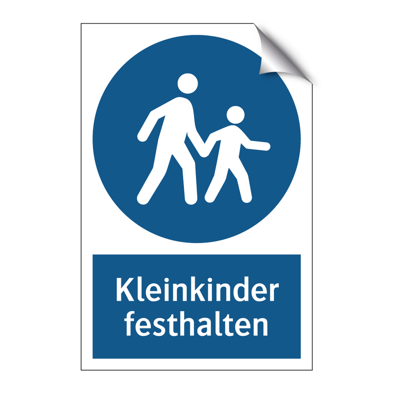 Kleinkinder festhalten