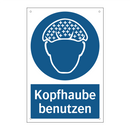 Kopfhaube benutzen