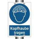 Kopfhaube tragen