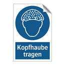 Kopfhaube tragen