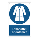 Laborkittel erforderlich
