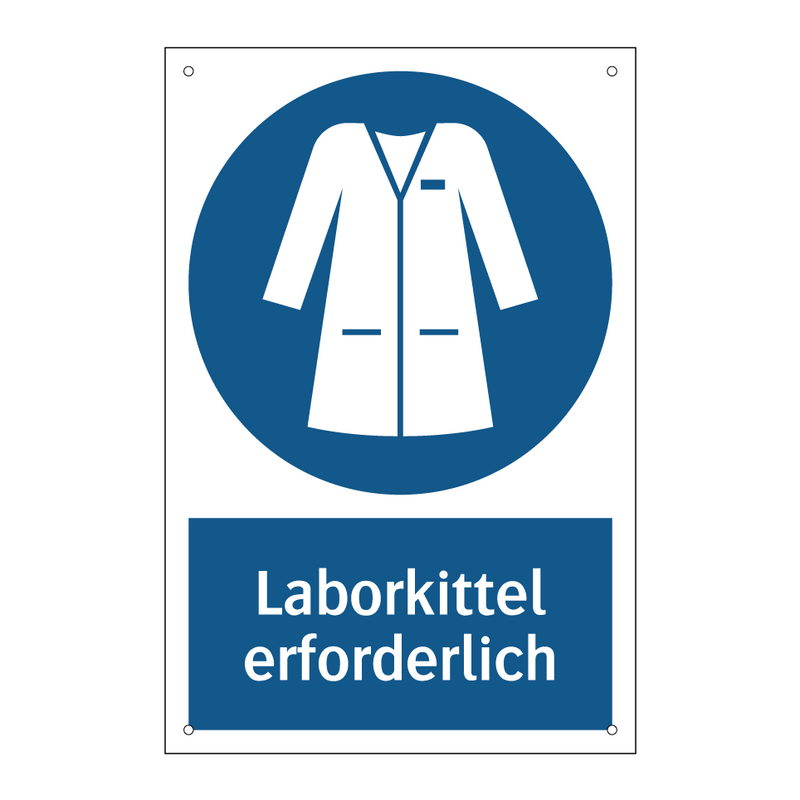 Laborkittel erforderlich