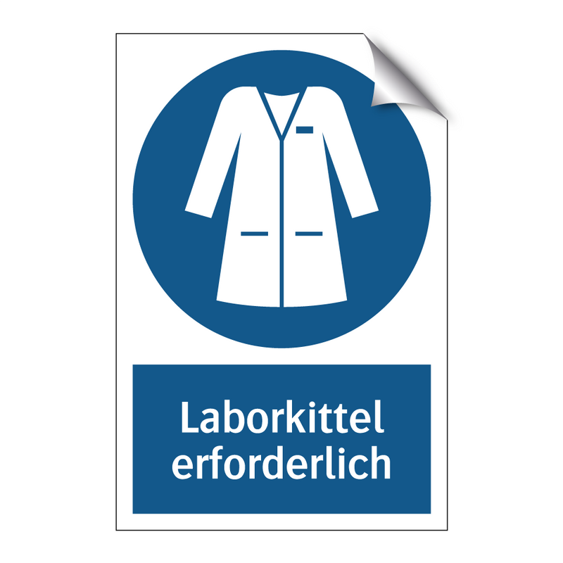 Laborkittel erforderlich
