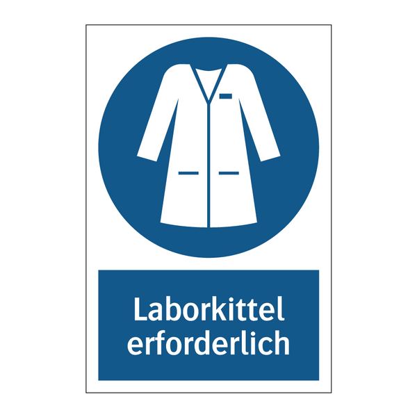 Laborkittel erforderlich
