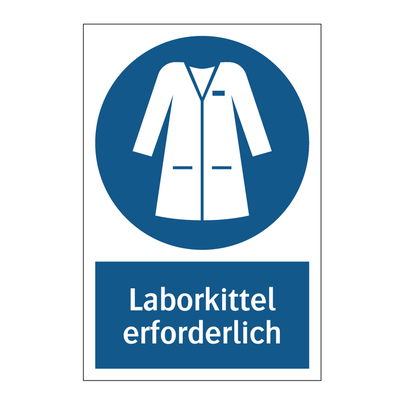 Laborkittel erforderlich
