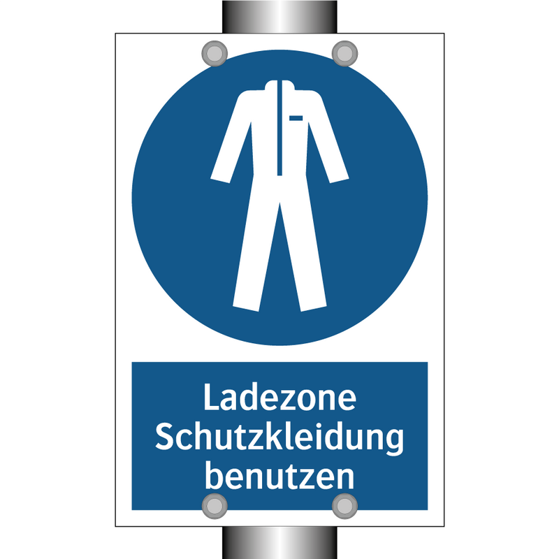 Ladezone Schutzkleidung benutzen