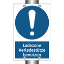 Ladezone Verladestütze benutzen