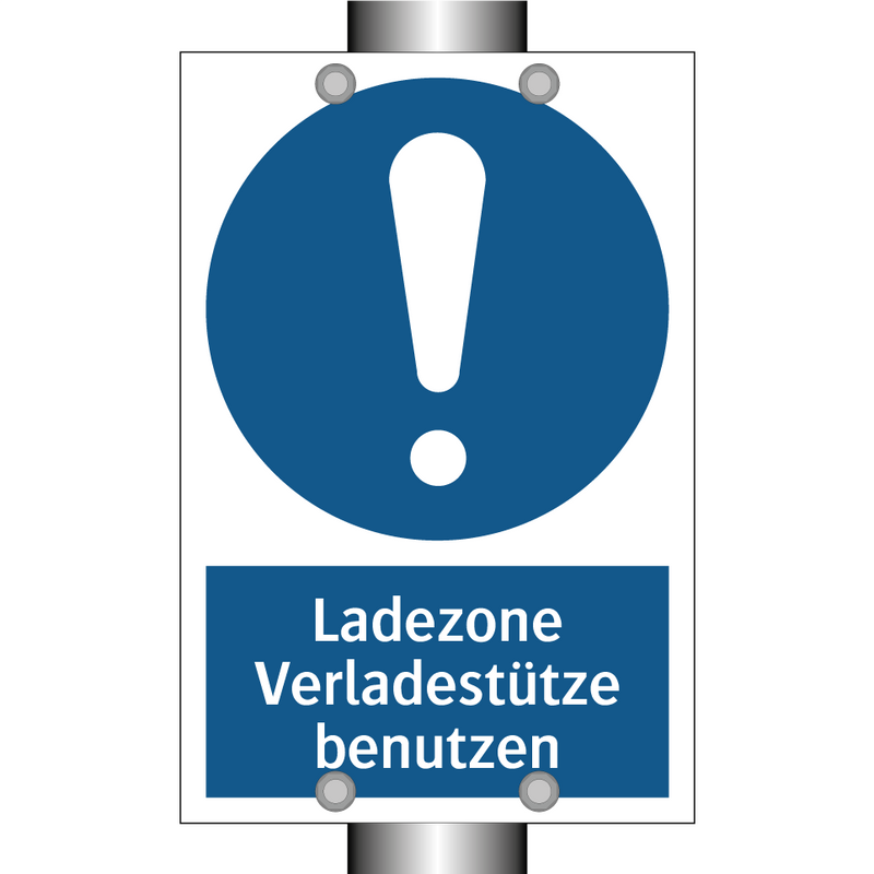 Ladezone Verladestütze benutzen