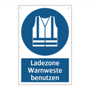 Ladezone Warnweste benutzen