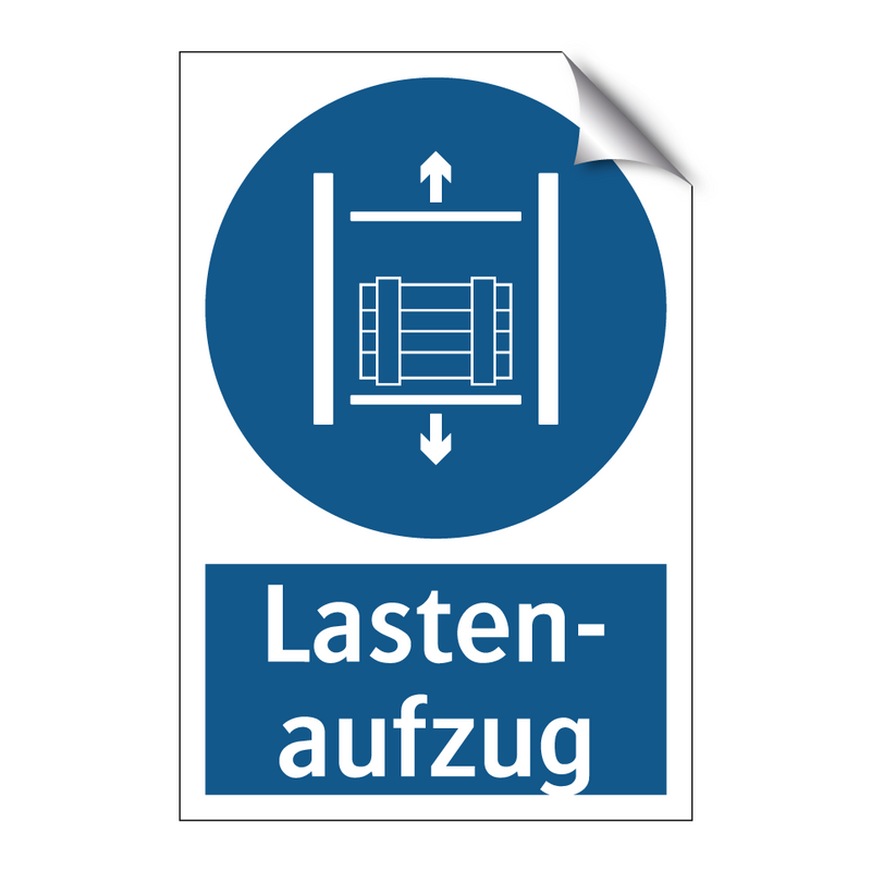 Lasten- aufzug