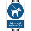 Leinen- und Maulkorbpflicht