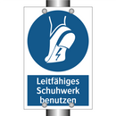 Leitfähiges Schuhwerk benutzen