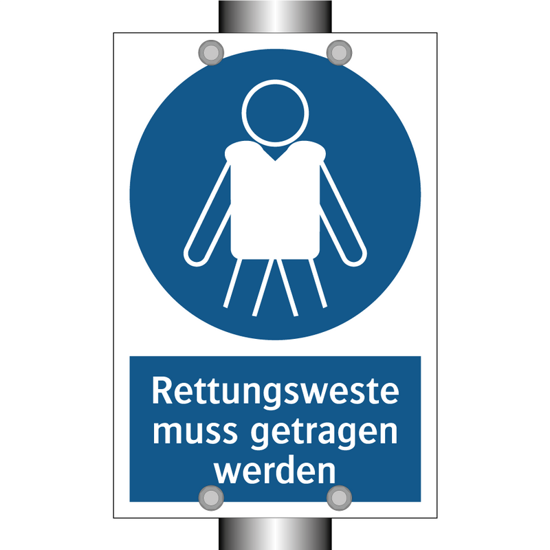 Rettungsweste muss getragen werden
