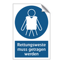 Rettungsweste muss getragen werden