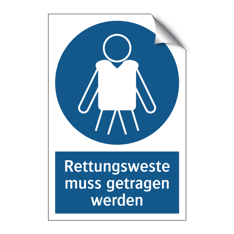 Rettungsweste muss getragen werden