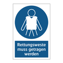 Rettungsweste muss getragen werden