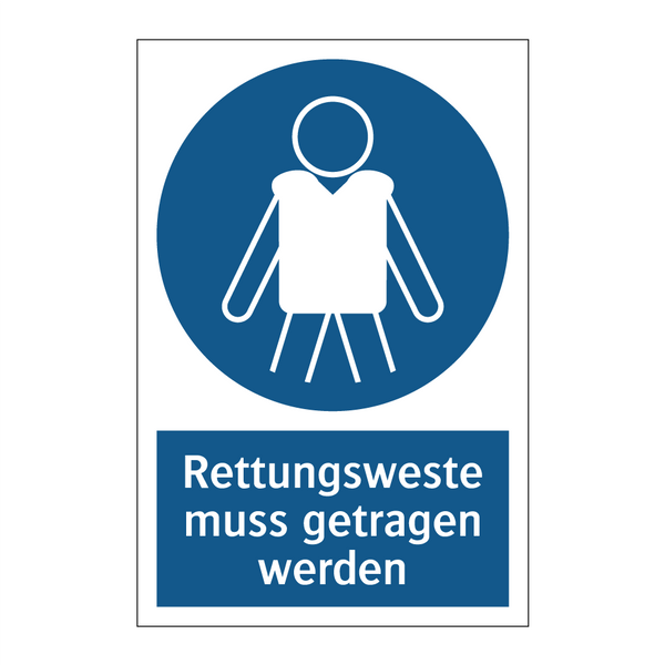 Rettungsweste muss getragen werden