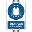 Rettungsweste erforderlich
