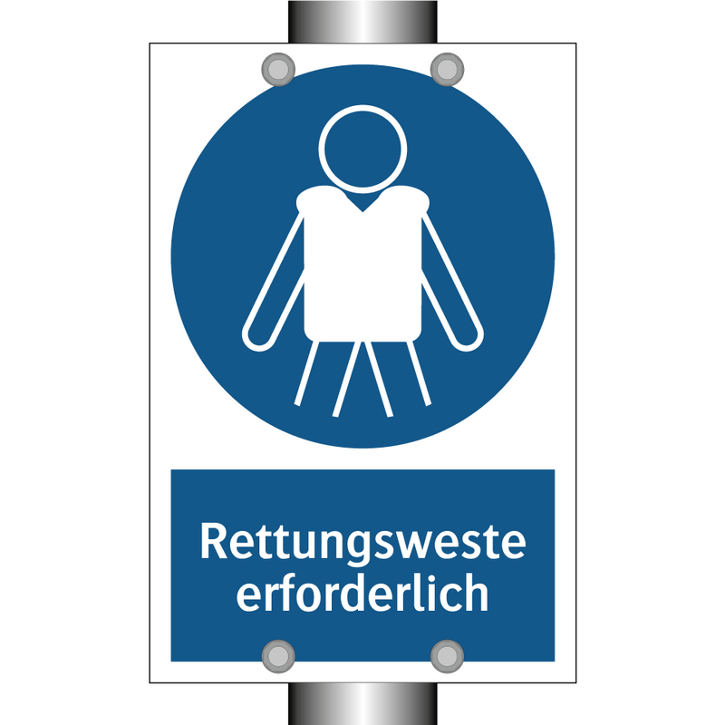 Rettungsweste erforderlich