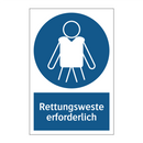 Rettungsweste erforderlich