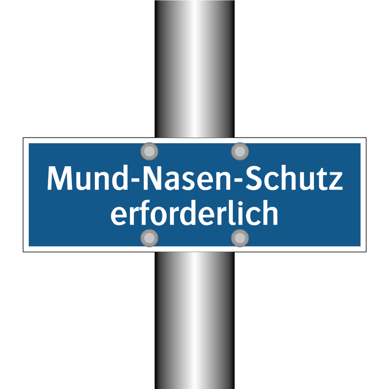 Mund-Nasen-Schutz erforderlich