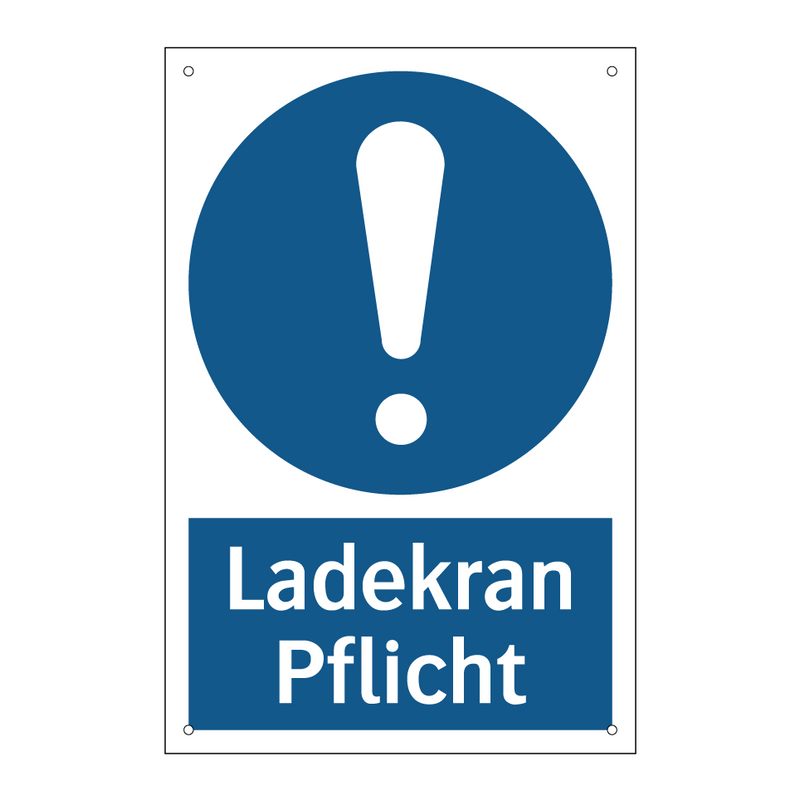 Ladekran Pflicht