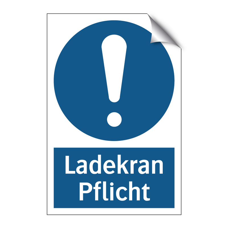 Ladekran Pflicht