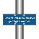 Gesichtsmasken müssen getragen werden