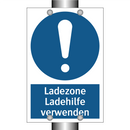 Ladezone Ladehilfe verwenden
