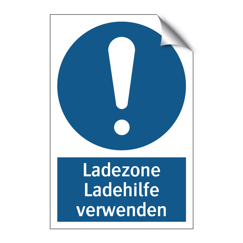 Ladezone Ladehilfe verwenden
