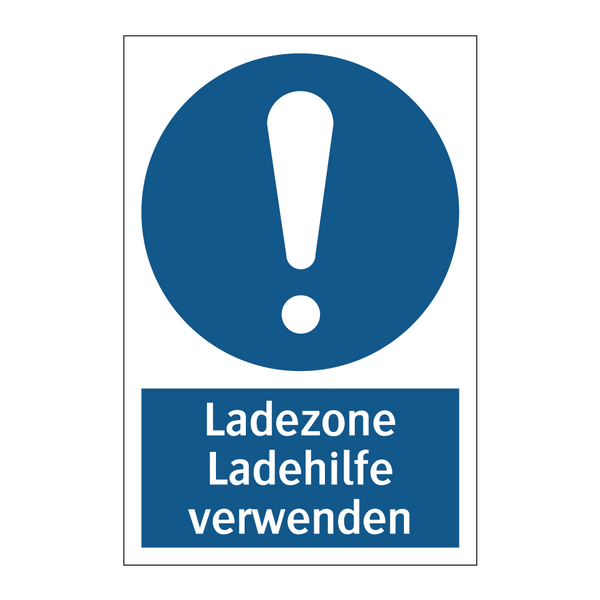 Ladezone Ladehilfe verwenden