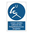 Lasten werden während des Freigabeprozesses ausgelöst