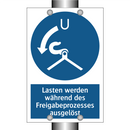 Lasten werden während des Freigabeprozesses ausgelöst