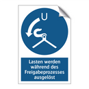 Lasten werden während des Freigabeprozesses ausgelöst