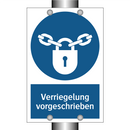 Verriegelung vorgeschrieben