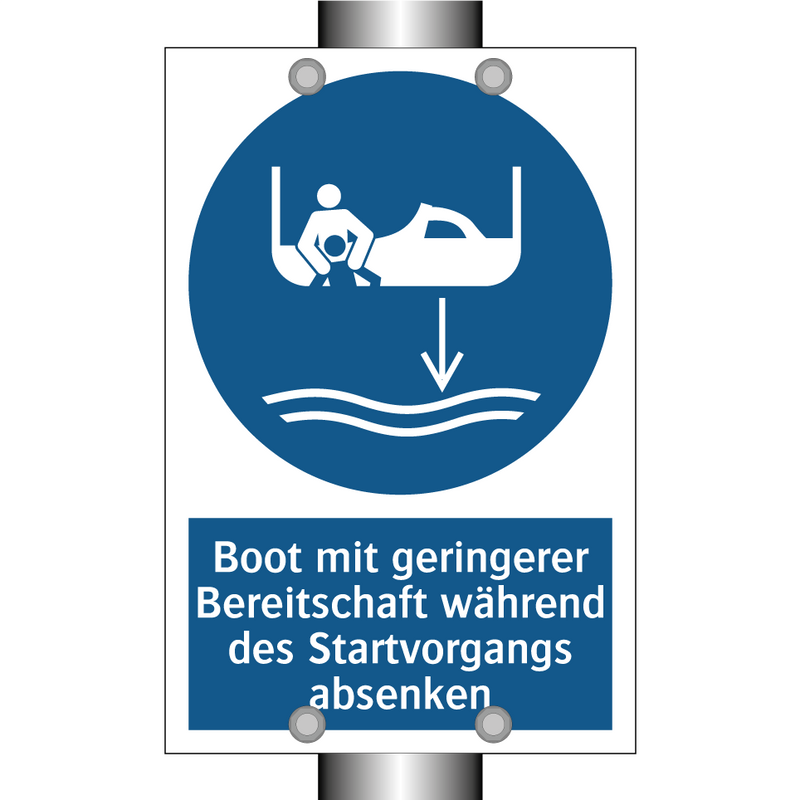 Boot mit geringerer Bereitschaft während des Startvorgangs absenken