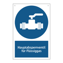 Hauptabsperrventil für Flüssiggas