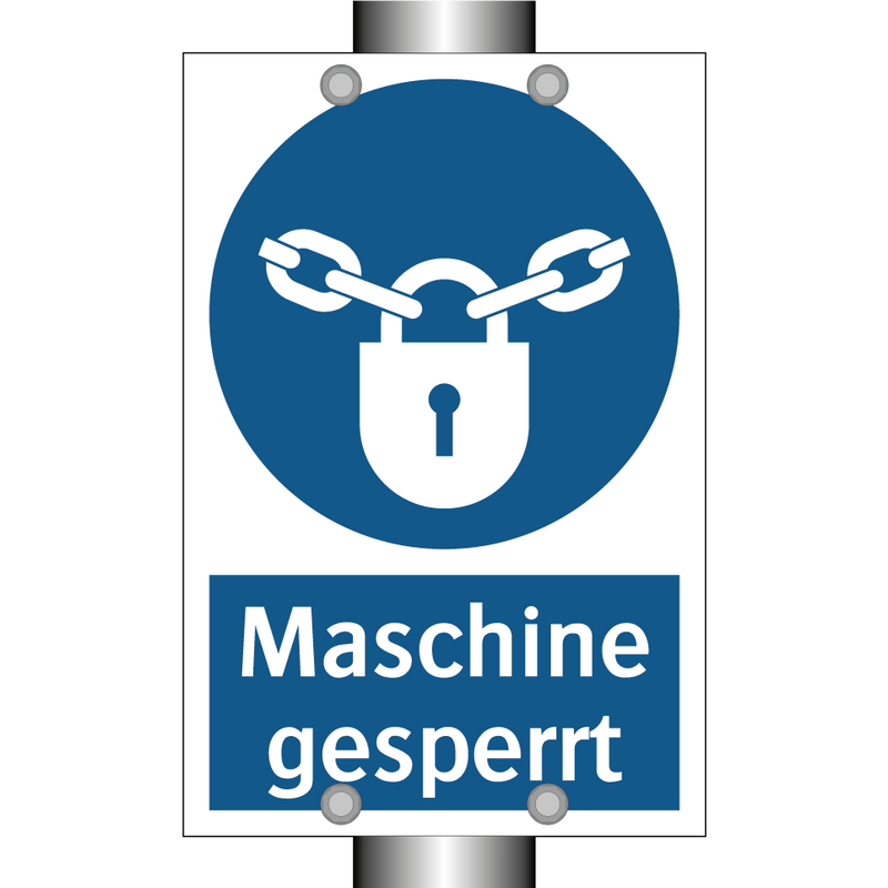 Maschine gesperrt