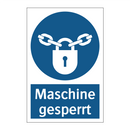 Maschine gesperrt