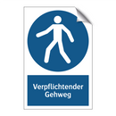 Verpflichtender Gehweg