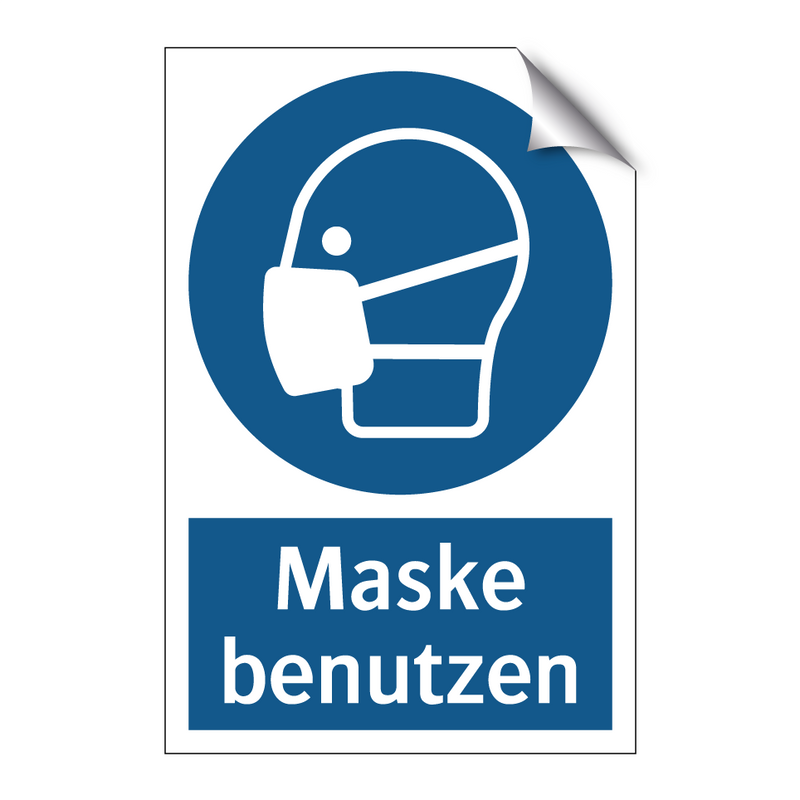 Maske benutzen