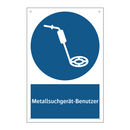 Metallsuchgerät-Benutzer