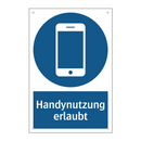 Handynutzung erlaubt